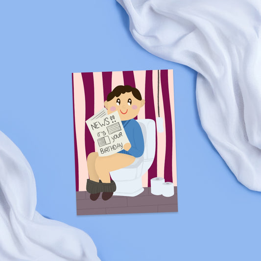 News Its Your Birthday Card